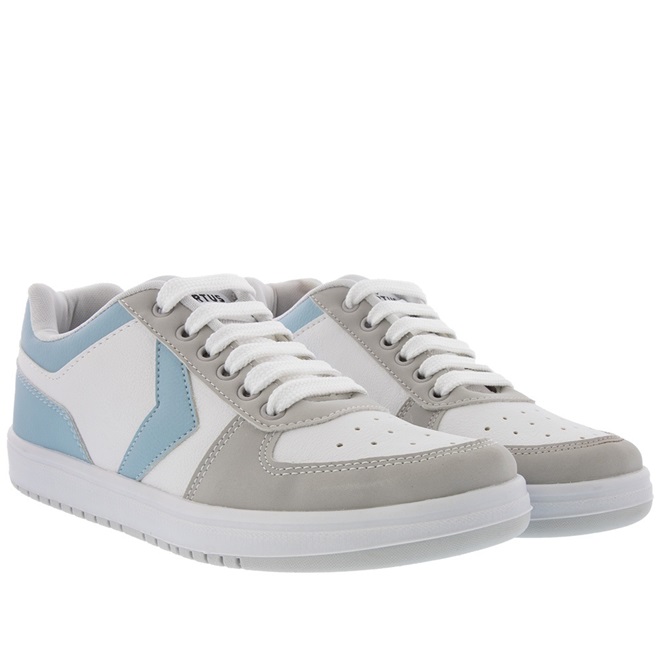 T nis Vertus Street Masculino Recortes Nobuck Azul
