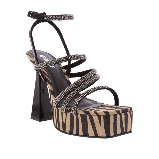 Sandalias animal shop print andrea
