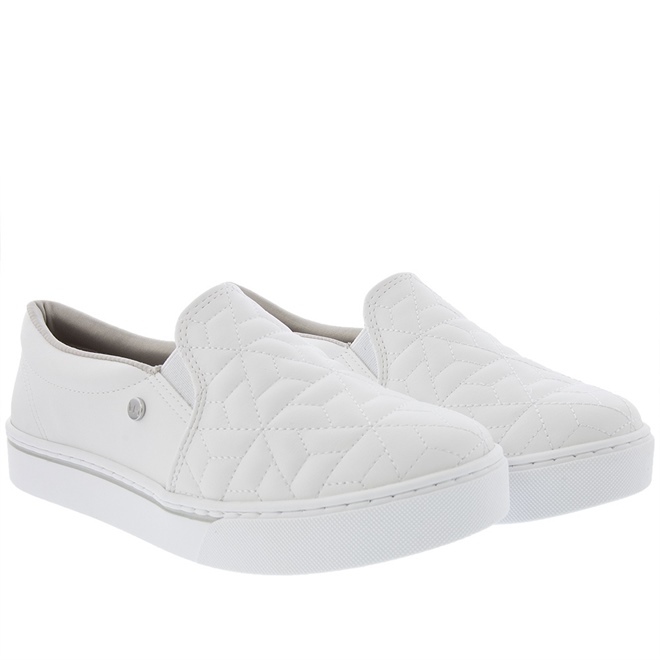 Tenis via marte hot sale slip on branco