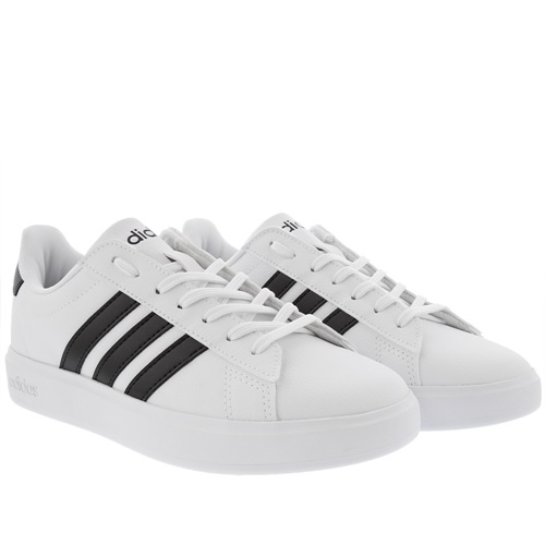 Tenis adidas couro branco 2024 feminino