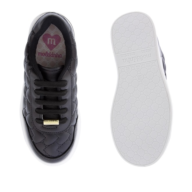 Tenis flatform store molekinha