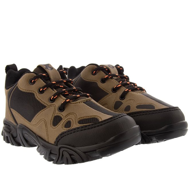 T nis Trekking Infantil Cross Road Recortes Caramelo