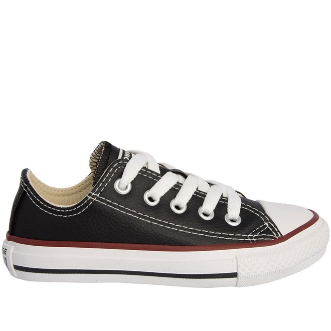 Tênis All Star Converse Chuck Taylor Preto Infantil Casual - Sportlins -  Calçados e Esportes