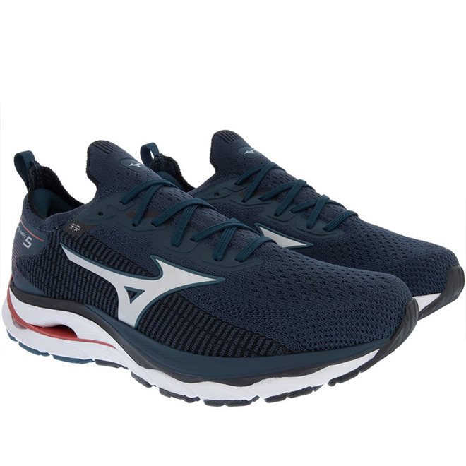 Mizuno 5 azul outlet e preto