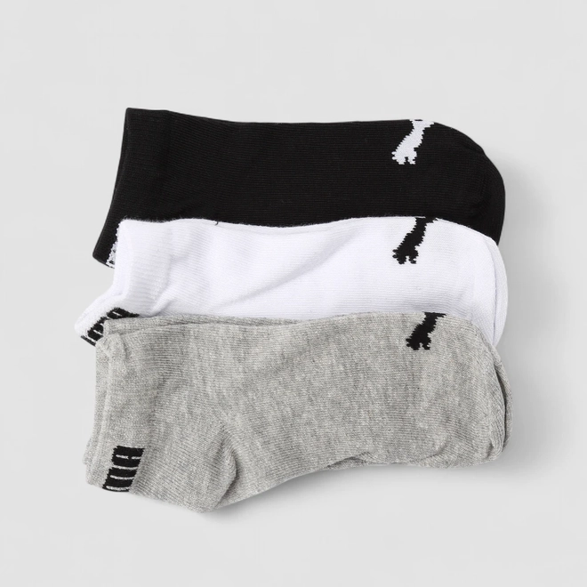 Kit Meia Invisível Infantil Puma 3 Pares 29-34 Color