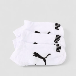 Kit Meia Invisível Infantil Puma 3 Pares 29-34 Branco