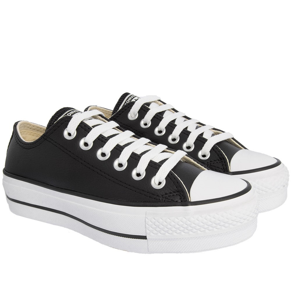 Tênis Converse All Star Chuck Taylor Flatform Feminino Preto