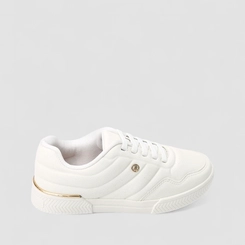 Tênis Kolosh Sport Style Impulse Casual Feminino Metalizado Branco