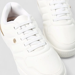 Tênis Kolosh Sport Style Impulse Casual Feminino Metalizado Branco