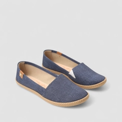 Sapatilha Moleca Pespontos Jeans Azul