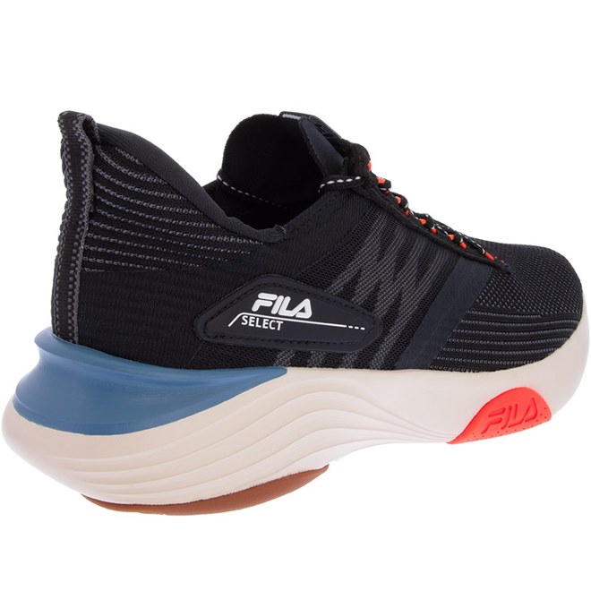 T nis Fila Select Active Esportivo Masculino Mesh Preto