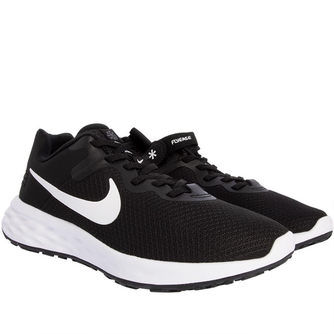 Tênis Nike Revolution 6 FlyEase Next Nature Esportivo Masculino Preto