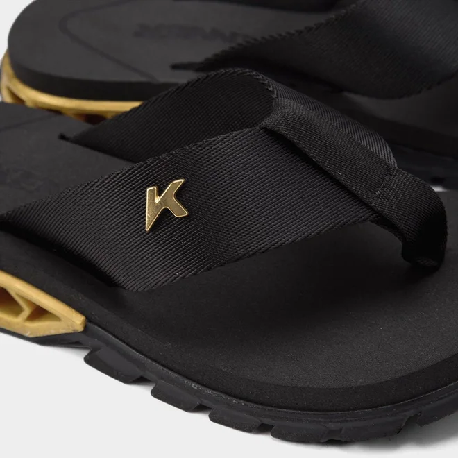 Chinelo Kenner Rakka Original Tecido Preto