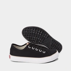 Tênis Casual Coca-Cola Surplay Canvas Preto & Branco