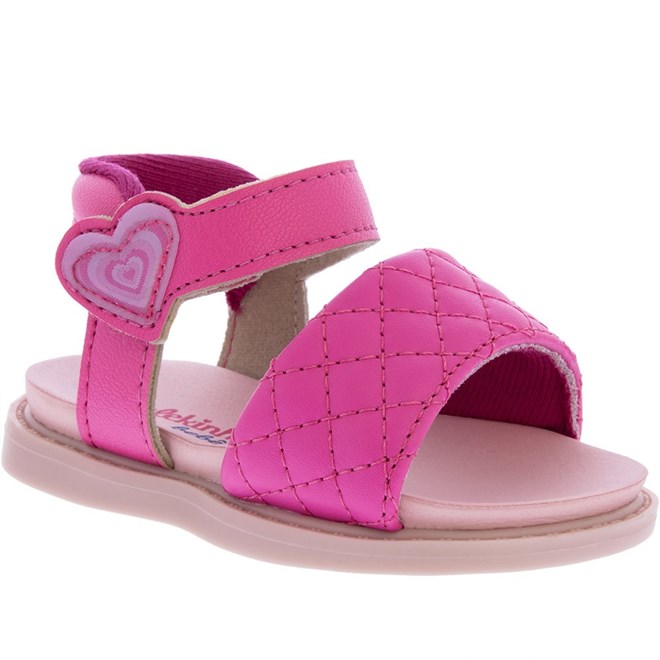 Sand lia Infantil Molekinha Beb Cora o Matelass Pink