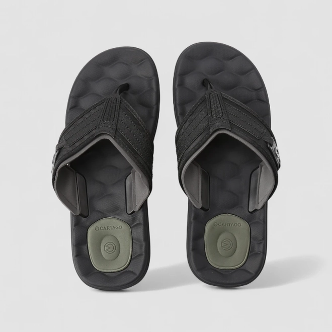 Chinelo Masculino Cartago Egeu III Preto