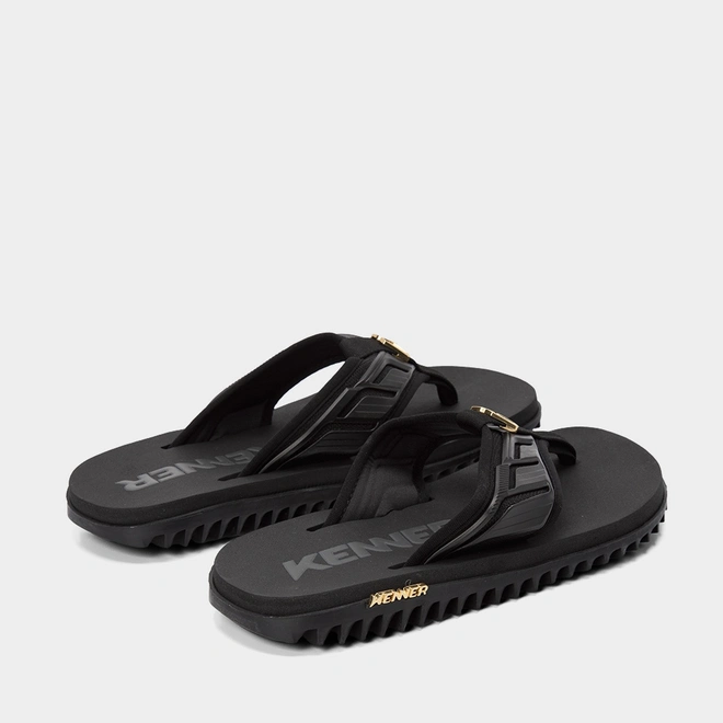 Chinelo Kenner Kivah Original Tecido Preto