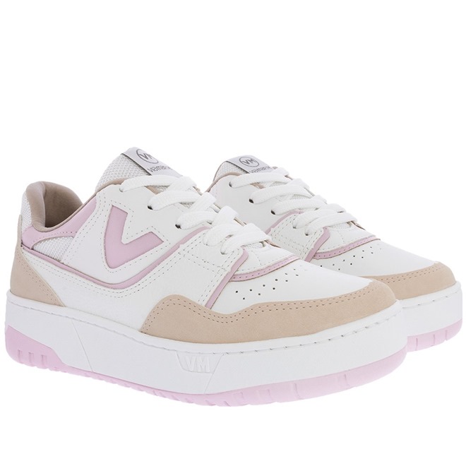 T nis Via Marte Flatform Feminino Recortes Nobuck Color