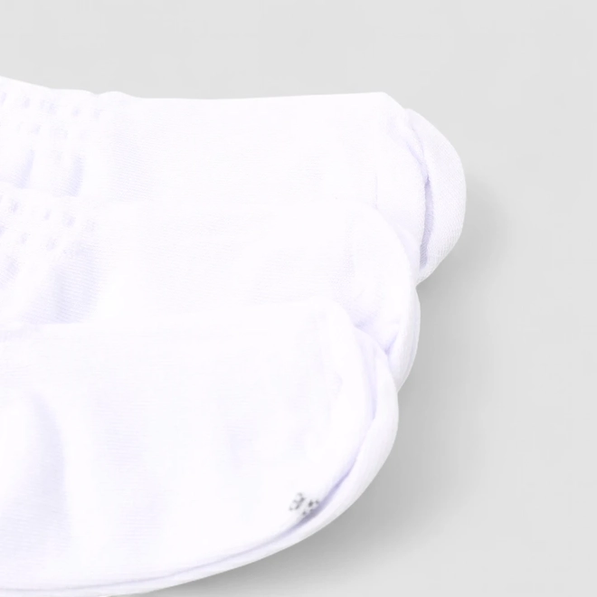 Meia Invisível Unissex Stz Kit 3 Pares Branco