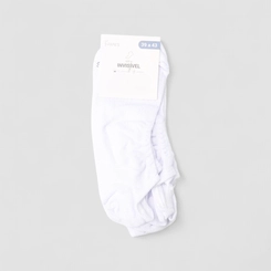 Meia Invisível Unissex Stz Kit 3 Pares Branco