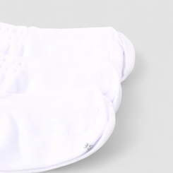 Meia Invisível Unissex Stz Kit 3 Pares Branco