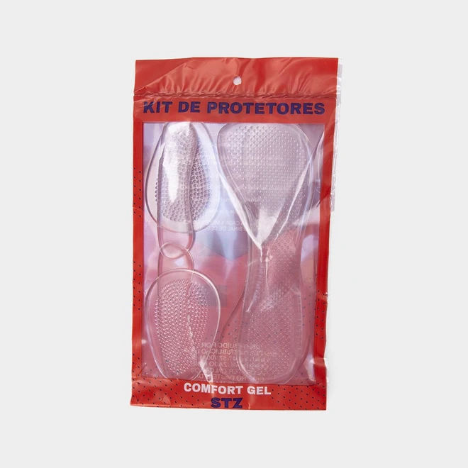 Kit de Protetores para pés STZ Comfort Gel Incolor