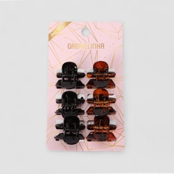 Kit 6 Presilhas De Cabelo Gabrielinha Multicolor