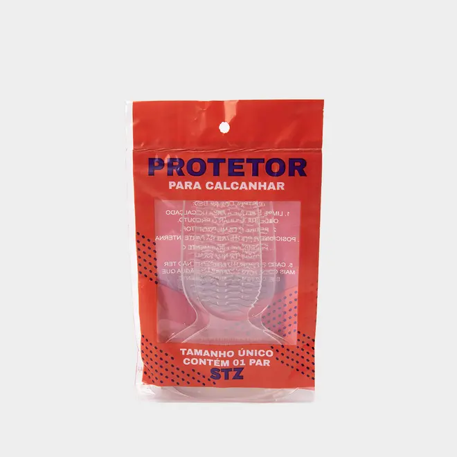 Protetor para calcanhar STZ 1 Par Gel Incolor - Tamanho Único