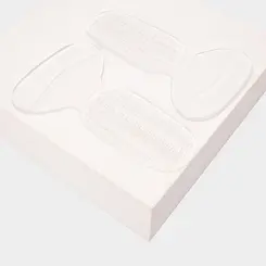 Protetor para calcanhar STZ 1 Par Gel Incolor - Tamanho Único