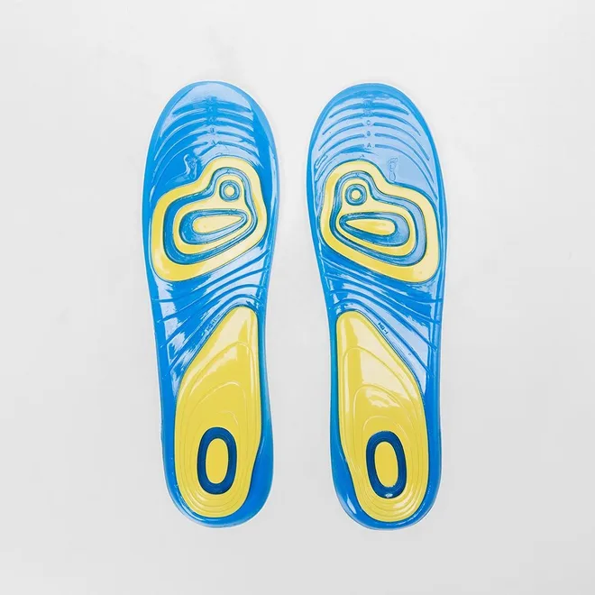 Palmilha Comfort Dual Gel Stz Masculina Tamanho Único 1 Par Azul