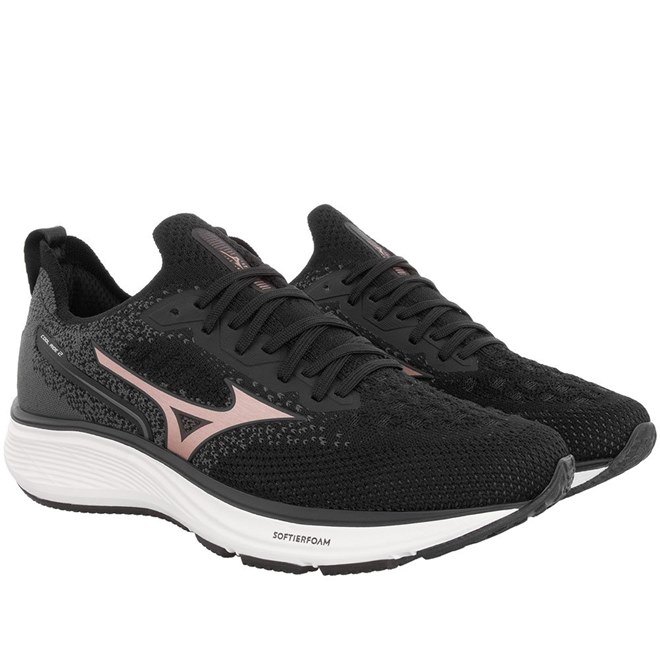 Tênis Mizuno Cool Ride 2 Esportivo Feminino Preto