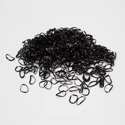 Kit Mini Elástico Gabriela Beauty Preto