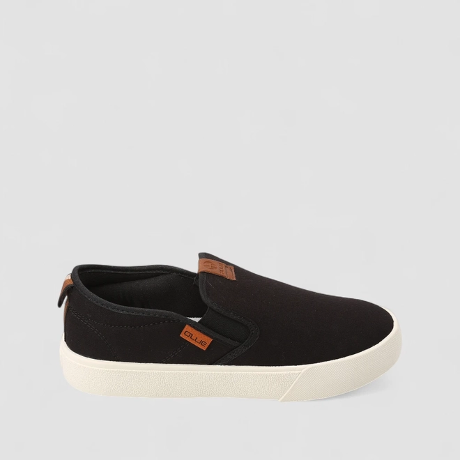 Slip On Ollie Originals Indy 2 Detalhe Pespontos Preto