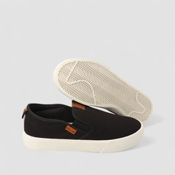 Slip On Ollie Originals Indy 2 Detalhe Pespontos Preto