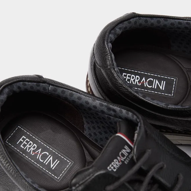 Sapato Social Ferracini Kingston Couro Preto