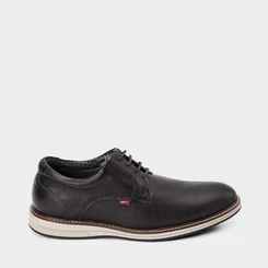Sapato Social Ferracini Kingston Couro Preto