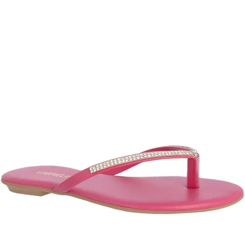 Chinelo Infantil Gabrielinha Strass Pink