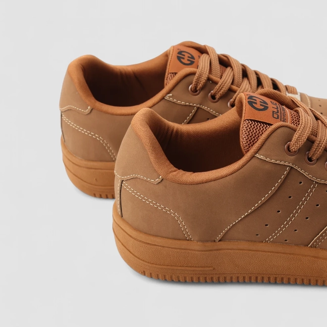 Tênis Ollie Originals Kings Street Masculino Nobuck Caramelo