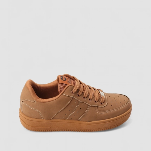 Tênis Ollie Originals Kings Street Masculino Nobuck Caramelo