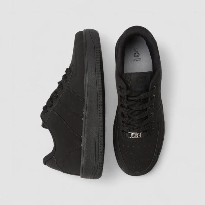 Tênis Ollie Originals Kings Street Masculino Nobuck Preto