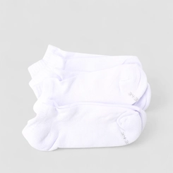 Kit Meia Cano Curto Feminina STZ 3 Pares 34-38 Branca