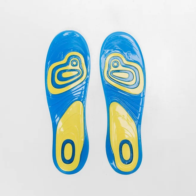 Palmilha Comfort Dual Gel Stz Feminina Tamanho Único 1 Par Azul