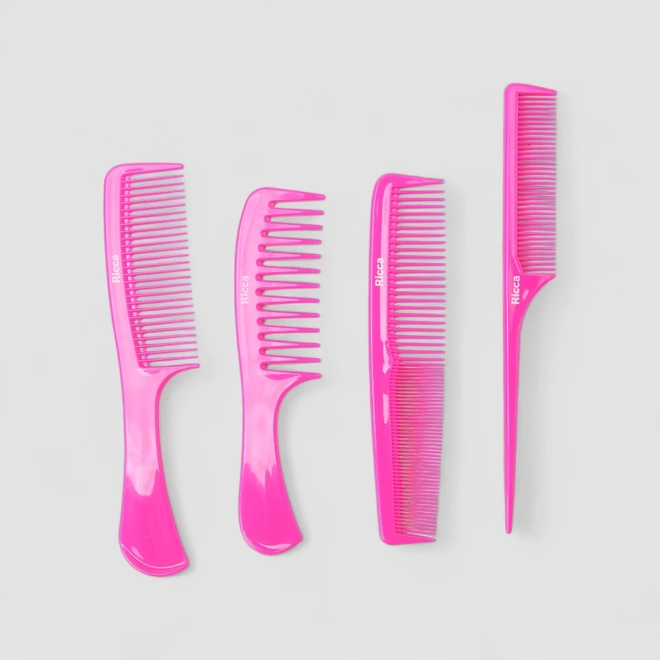 Kit De Pentes Variados Ricca Rosa