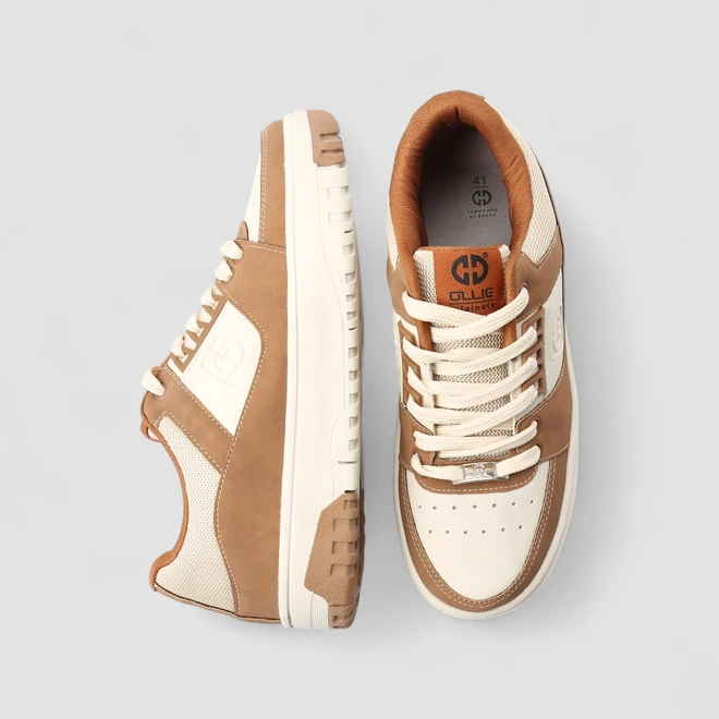 Tênis Ollie Originals Rocky Street Masculino Nobuck Caramelo