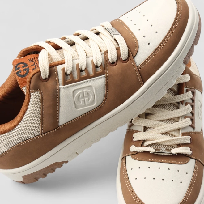 Tênis Ollie Originals Rocky Street Masculino Nobuck Caramelo