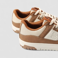Tênis Ollie Originals Rocky Street Masculino Nobuck Caramelo