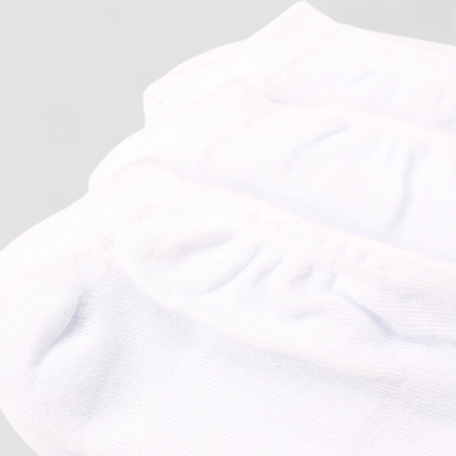 Kit Meia Invisível STZ 3 Pares 39-44 Branca