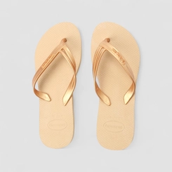 Chinelo Feminino Havaianas Elegance Original Dourado