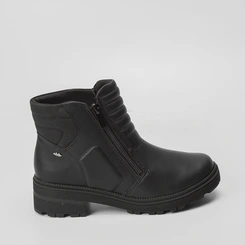 Bota Coturno Dakota Detalhe Soft & Zipper Lateral Preto