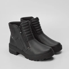 Bota Coturno Dakota Detalhe Soft & Zipper Lateral Preto